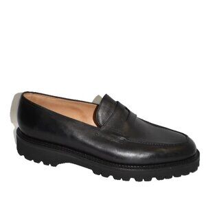 New! JOHN LOBB Lopez New Standard Leather Penny Loafer Sz 9.5 UK 10.5 US DD514